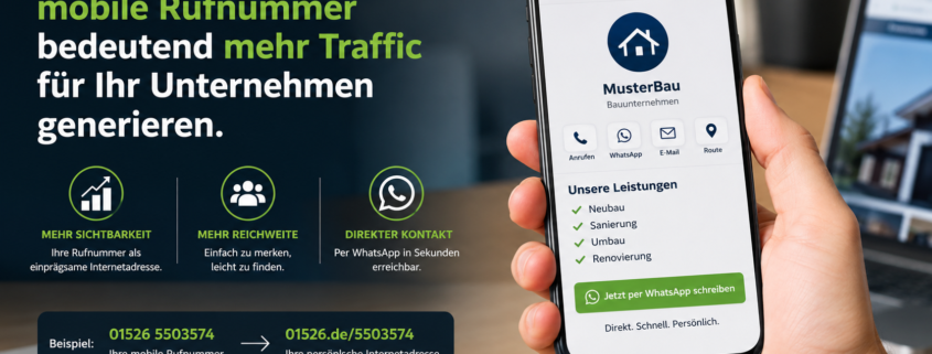 mobilen Vorwahl Domains
